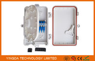 4 Port UV Weather Resistant FTTH Fiber Termination Box 4 Fibers SC Wall Mount Box