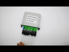 Optical Splitter PLC Cassette With Pigtail 1x8 PLC Balanced Inset Type SC APC LGX hộp chia