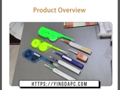 ST FC LC SC 2.5mm Fiber Optic Connector Cleaner Pen, Một lần nhấp Cleaner Pen 800 lần