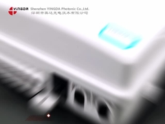 FDB0324 PC màu trắng SC hộp kết thúc sợi quang ODB OSB 24 Port Hinge Design