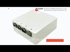 FRB-4D 4 lõi Mini Outlet FTTH Box kết thúc sợi trong nhà cho 35mm DIN Rack