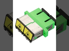 Máy trập kim loại Adapter quang sợi SC/APC đến SC/APC Simplex Duplex OS2 chế độ đơn với sườn