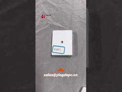 FTB86L SC LC Fiber Optic Wall Outlet cho nội thất ABS vật liệu trắng Splice Cassette