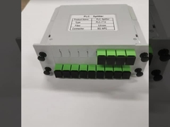 Optical Splitter PLC Cassette With Pigtail 1x8 PLC Balanced Inset Type SC APC LGX hộp chia