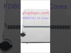 FDB0216J 16 cổng FTTH 1 * 8 PLC Splitter hộp phân phối quang học IP65 Indonesia Telecom 2 cửa Xám