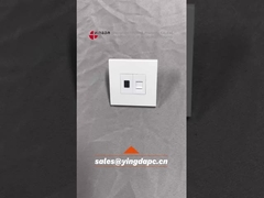 Phòng nối gắn tường sợi quang với mô-đun SC và RJ45 CAT5E