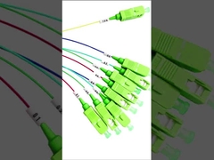 Bộ chia PLC sợi quang 1x3 Singlemode G657A SC Đầu nối APC 1260 - 1650 Nm