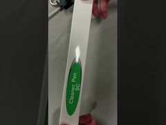 Cáp quang FTTH One Click LC MU Connector 1.25mm Cleaner Loại bút làm sạch Màu xanh CE ROHS