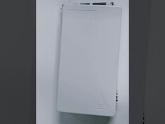 Hộp kết thúc sợi quang FTTH ABS màu trắng 4fibers cho cáp rơi phẳng trong nhà