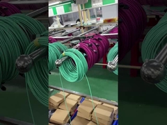 MPO 8 LC 3 MTP MPO Cable Patch Cord với máy thu quang QSFP SR4