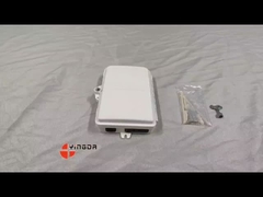 Hộp kết thúc sợi FTTH 4 cổng chống tia cực tím