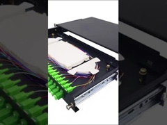 Giá đỡ 12 inch 19 inch Mount Optic Patch Panel 12 Port LC DuPlex ngăn kéo ODF