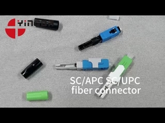 SC FC LC Field Installable ST Fiber Optic Connector SC / APC Không thấm nước