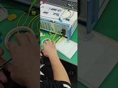 Cáp MTP MPO mật độ cao - Cụm cáp Hydra LC 12 lõi Đầu nối đực với chốt dẫn hướng