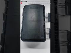 PP + GF Cáp sợi hộp chung chống nước 290 * 190 * 110mm 24cores Capacity