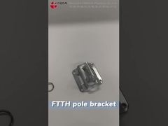 Sợi quang H-type Hook Clamp Bracket Metal Cable Drop Wire Tension Clamps