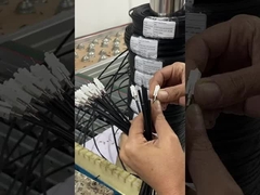 Tự hỗ trợ FTTH Patch Cord SC - SC Cáp thả sợi màu đen FRP LSZH 20M