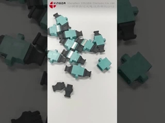 MPO Adapter OM3 MM Low Loss Quick Optical Adapter Auqa Đối với hệ thống nối trung tâm dữ liệu