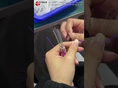 YINGDA Tốc độ cao 8Fiber MPO Nam đến LC OM3 Fanout Patch Cord Mode đơn 9/125um Breakout 100G 400G