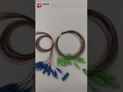 Bím tóc sợi quang SC APC LSZH 900um SM Ferrule gốm cho hộp chia