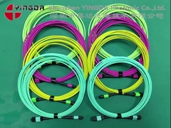 400G MPO Cable MPO đến MPO Patch Cord nữ OM3 16 Fiber Type B 5M