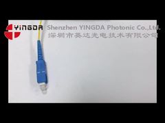 Xem bộ chia PLC quang học dạng mô-đun 1:16 1 đến 16 SC/UPC Cassette Card với Pigtail 2.0mm Demo