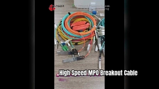 Cáp đột phá MPO đến SC mật độ cao cho liên kết 40G