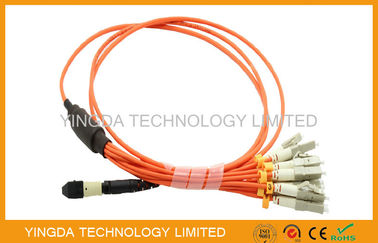 Mua MTP đến cáp quang LC / SC / ST / FC, 12 dây cáp chuẩn gốc dây chằng sản xuất trực tuyến