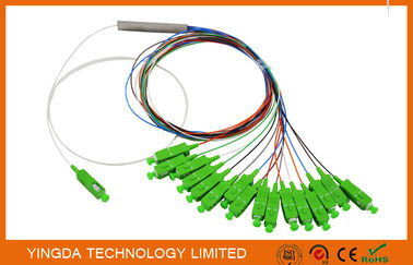 Mua Bộ ghép nối băng rộng FTTH băng rộng 1 x 16,1: 16 Bộ tách cáp quang hồng ngoại Ribbon 900um Đầu nối SC APC sản xuất trực tuyến