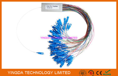 Mua Bộ chia PLC FTTH 1x64 SC/APC Đầu nối Simiplex Ống thép LSZH G657A sản xuất trực tuyến