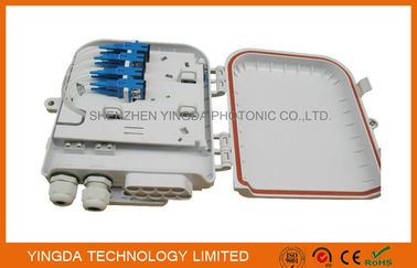 Mua Không thấm nước 1 x 8 Plc LC SC Fiber Optic Splitter Box, Hộp nối quang 8drops sản xuất trực tuyến