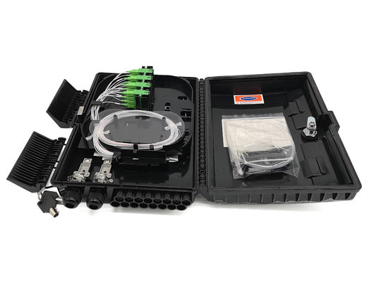 Mua YINGDA 16 lõi bên ngoài tường gắn sợi quang hộp chia IP68 PC + ABS nhựa NAP sản xuất trực tuyến