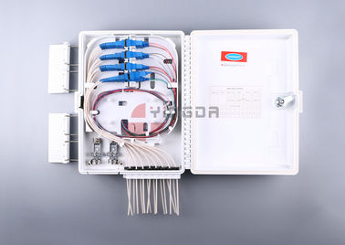 Mua Hộp kết cuối cáp quang 16 cổng FDB0216G Trắng với bộ tách PLC SC / APC sản xuất trực tuyến