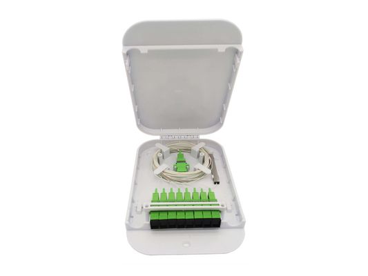 Mua FTTH Indoor Optic Terminal Box 8 cổng Cassette Module 1 * 8 Mini PLC Splitter Box sản xuất trực tuyến