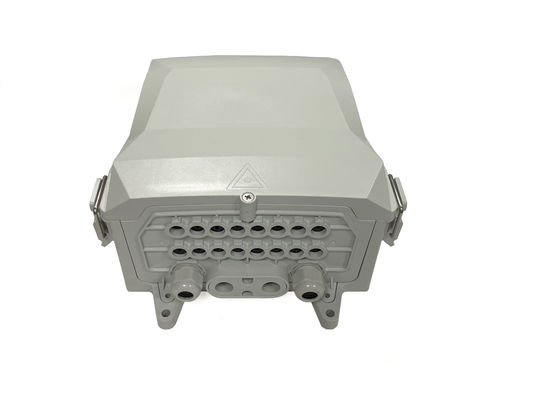 Mua YINGDA IP65 Xếp phân phối phân hạch sợi màu xám / trắng 8 - 24 cổng hộp phân hạch sợi sản xuất trực tuyến