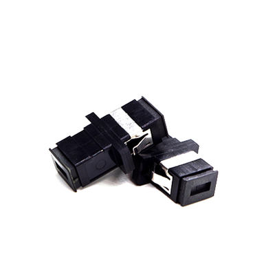Mua SC Simplex Fiber Optic Adapter với Flange Single Mode Plastic Optical Coupler sản xuất trực tuyến