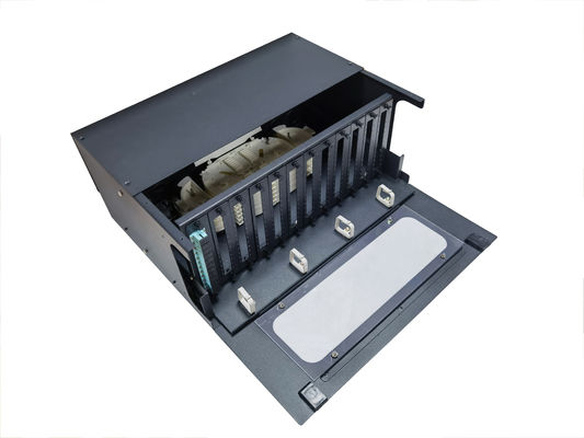 Mua 4U 144 Core Sliding Drawer Fiber Optic Patch Panel với Panel Adapter có thể tháo rời 19in sản xuất trực tuyến