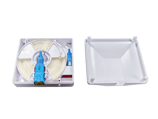 Mua FTTH Indoor ABS 1 Core SC Adapter Invisible Fiber Optic Box Outlet sản xuất trực tuyến