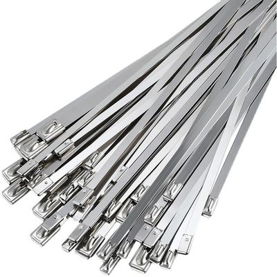 Mua Tự khóa thép không gỉ dây đeo dây đeo dây đeo cho viễn thông / đèn giao thông / màn hình / cáp quang sợi sản xuất trực tuyến