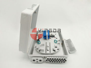 Mua Cổng kết nối cáp quang 24 cổng với bộ điều hợp SC / UPC Chuôi, 1 * 8 Hộp phân phối 1 * 16 Hộp trắng sản xuất trực tuyến