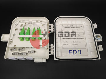 Mua 3in 8out Fiber Optic Splitter Box with1x8 Bộ phận ngắt mạch PLC SC / APC mini sản xuất trực tuyến