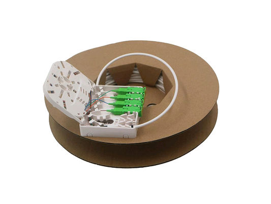 Mua Hộp kết thúc sợi quang lõi 4 cho lắp tường trong nhà hoặc đường sắt DIN cho FTTH sản xuất trực tuyến