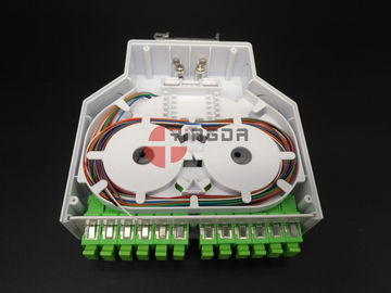 Mua Dây nối bằng nhựa DIN Fiber Hộp 12 Hộp Cổng nối SC / APC và Chuôi sản xuất trực tuyến