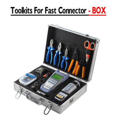Mua Bộ dụng cụ sợi với máy cắt sợi và máy đo điện quang học VFL cho xây dựng và bảo trì FTTH sản xuất trực tuyến