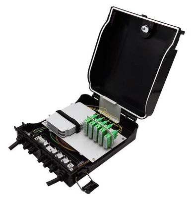 Mua Hộp kết thúc sợi quang để phân phối tín hiệu quang với 1 cổng đầu vào 4 cổng đầu ra và Sợi G657A2 sản xuất trực tuyến