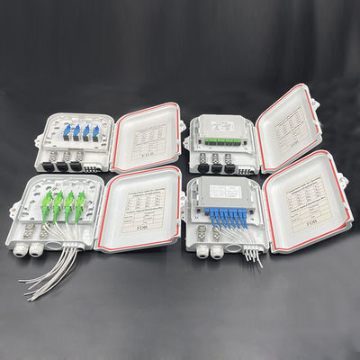 Mua Thiết kế khay xoay FDB0208C Hộp kết thúc sợi quang với 8 bộ điều hợp SC và tính năng chống tia cực tím và chống mưa sản xuất trực tuyến