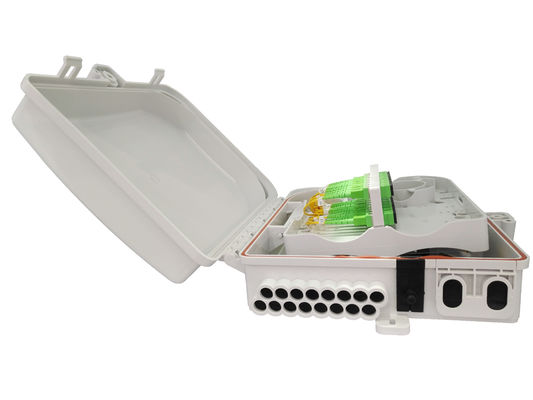 Mua Hộp phân tách sợi quang có thể tùy chỉnh logo và đánh dấu bằng laser cho mạng FTTH 24 Core Capacity IP65 sản xuất trực tuyến