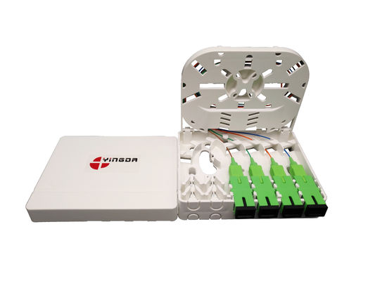 Mua Hộp kết thúc sợi quang 4Cores với không gian lớn cho lưu trữ tổng hợp sợi với DIN Rail PTO sản xuất trực tuyến