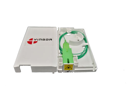Mua SC Simplex / LC Duplex Fiber Optic Termination Box ABS Fiber Wall Socket 1 lõi sản xuất trực tuyến