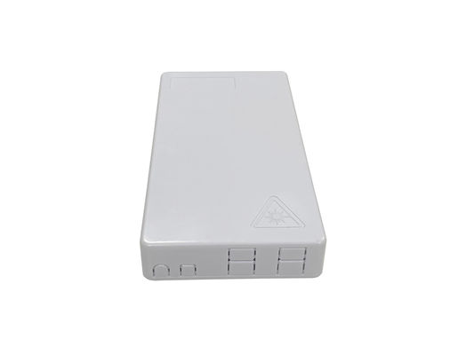 Mua Hộp kết thúc sợi quang FTTH ABS màu trắng 4fibers cho cáp rơi phẳng trong nhà sản xuất trực tuyến